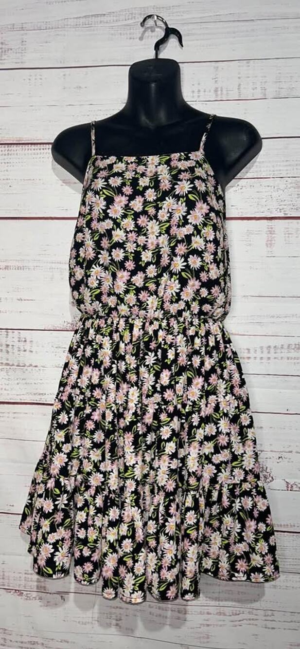 Emerald Sundae Floral Mini Dress small